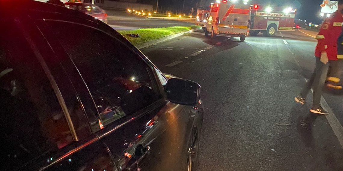 Acidente na RS-239 causa congestionamento em Nova Hartz