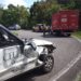 Acidente envolvendo carro e caminhão deixa uma pessoa ferida na RS-239