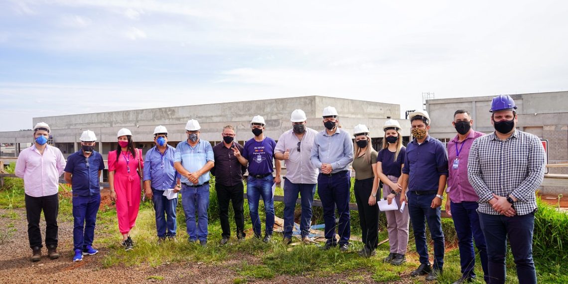 Administração Municipal de Campo Bom conhece futuro hospital regional de Palmeira das Missões