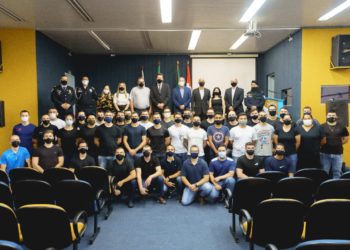 Curso de formação da Guarda Municipal de Campo Bom tem aula inaugural