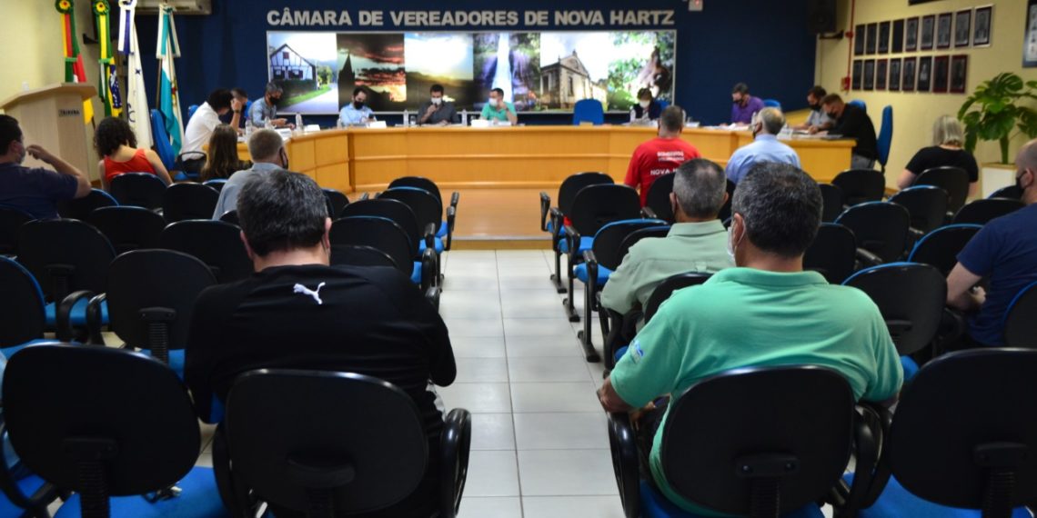 Resumo dos trabalhos 38ª Sessão Ordinária Câmara de Vereadores de Nova Hartz