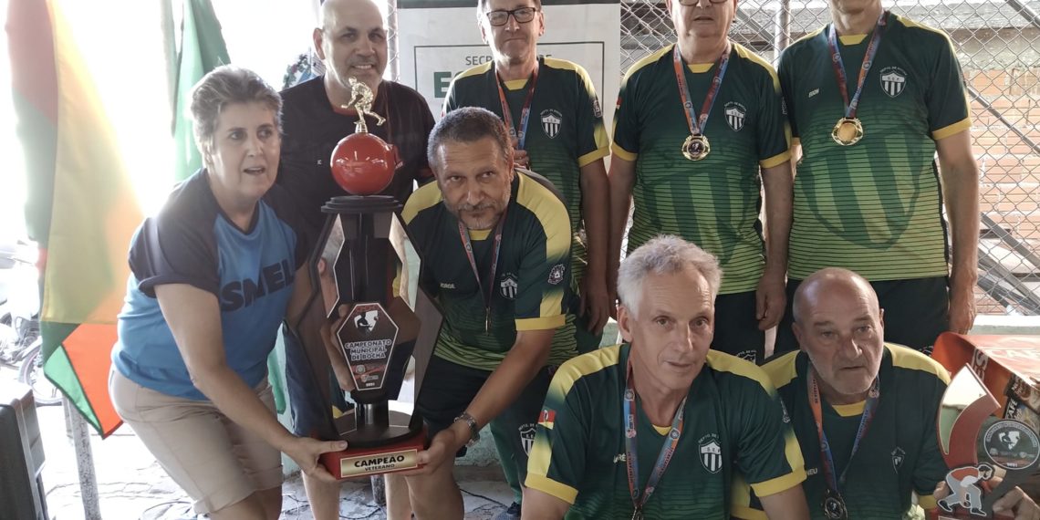Primavera é campeã da Bocha Veterano de Campo Bom