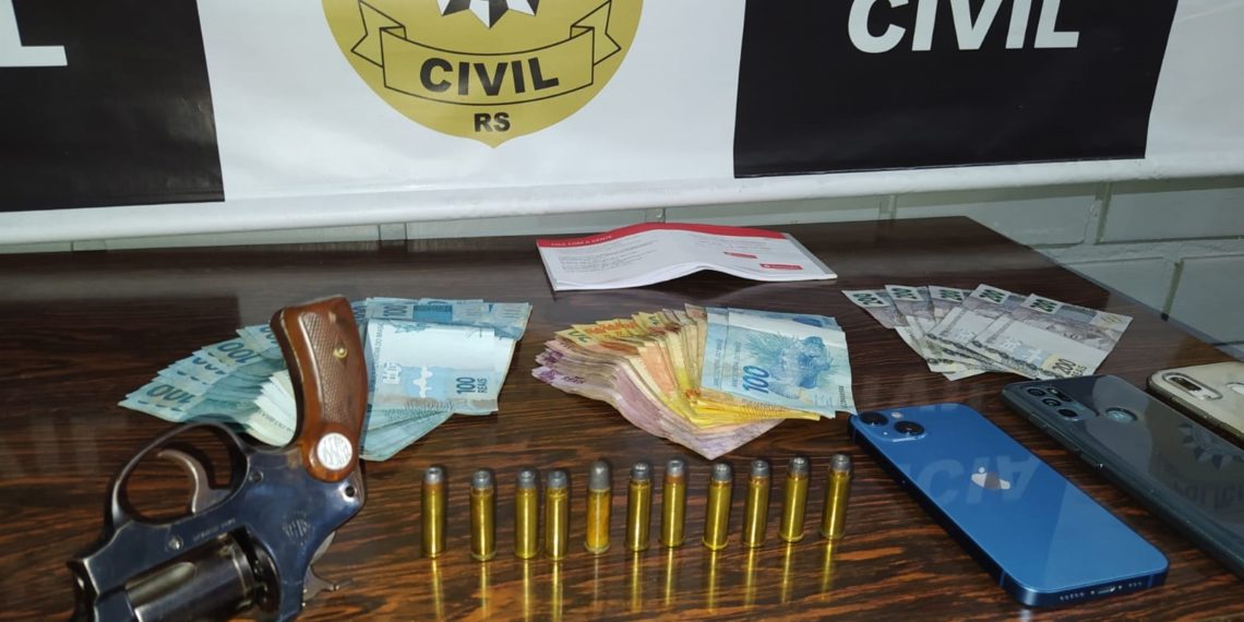 Funcionários são presos por furtar empresa na RS-239, em Campo Bom