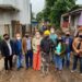 Prefeita Carina Nath e vereadores verificam obras de pavimentação da Rua Maravilha em Sapiranga