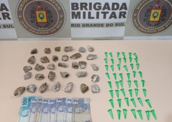Adolescente é apreendido com cocaína e maconha em Sapiranga