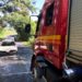 Veículo pega fogo em Sapiranga; motorista não se feriu