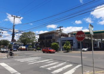 Nova sinalização na João Corrêa e Major Bento Alves em Sapiranga