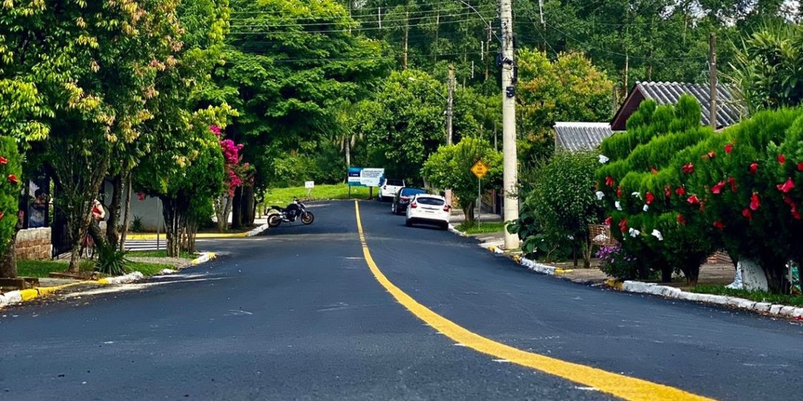 Prefeitura de Sapiranga finaliza pavimentação em ruas do bairro São Jacó