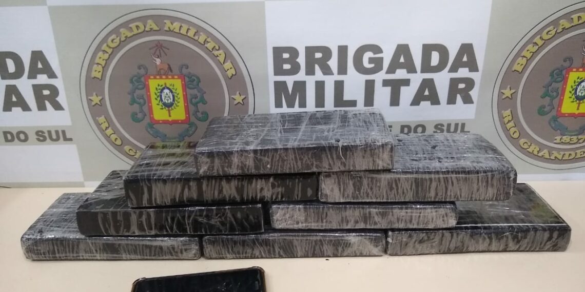Brigada Militar apreende mais de 8kg de cocaína durante operação em Campo Bom e Sapiranga