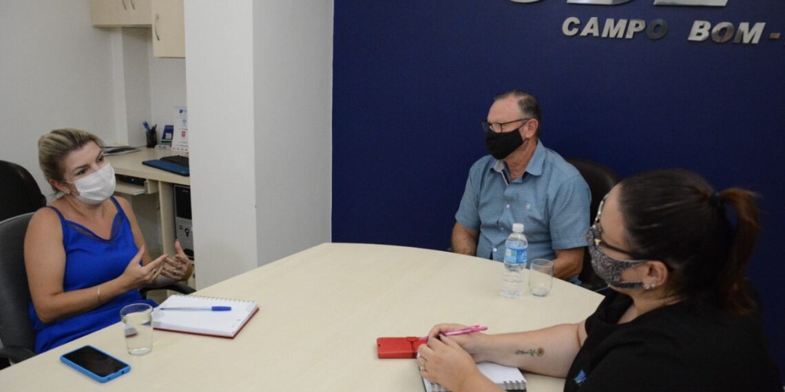 Presidente da Câmara se reúne com dirigentes da CDL de Campo Bom