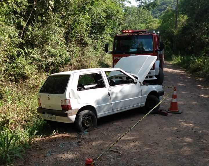 Acidente de trânsito fere criança de 2 anos em Nova Hartz
