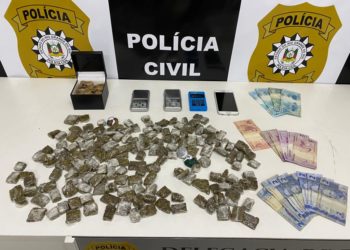 Polícia Civil faz apreensão e realiza prisão de traficante em Sapiranga