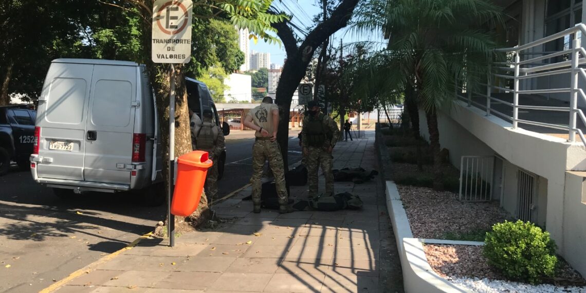 Simulação de assalto caracteriza ação inédita da Brigada Militar