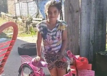 Bicicleta de Sofia é doada para criança de Sapiranga em ação de Natal