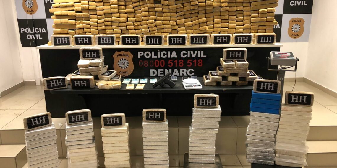 Traficante é preso em Campo Bom com mais de 350 kg de drogas avaliadas em R$ 7 milhões
