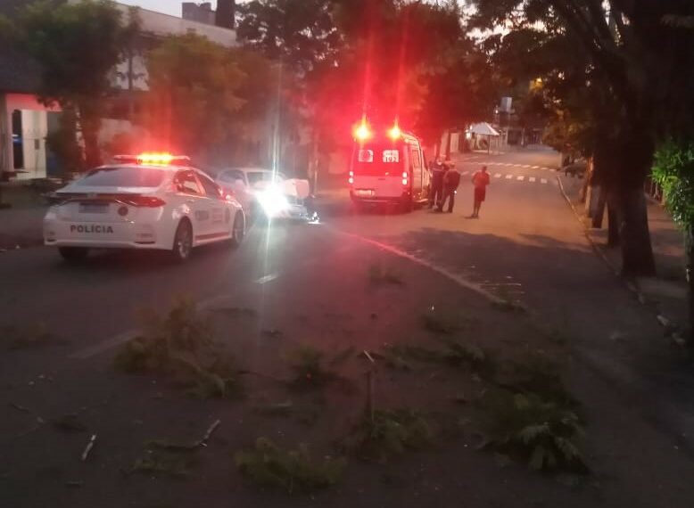 Homem fica ferido após acidente no Centro de Sapiranga