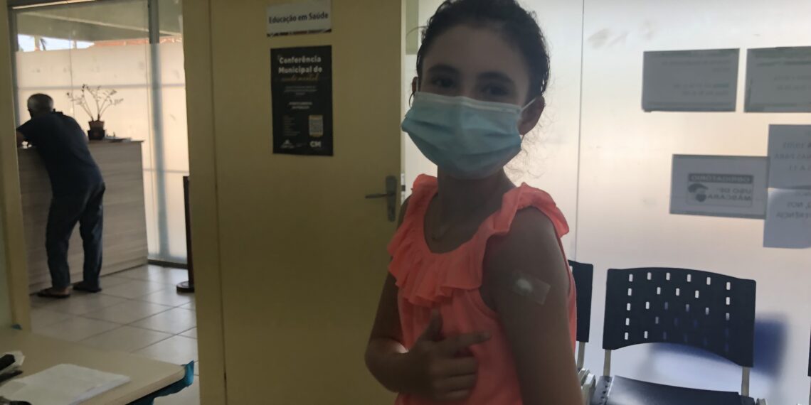 Secretaria da Saúde do Estado reforça a necessidade da vacinação infantil contra a Covid-19