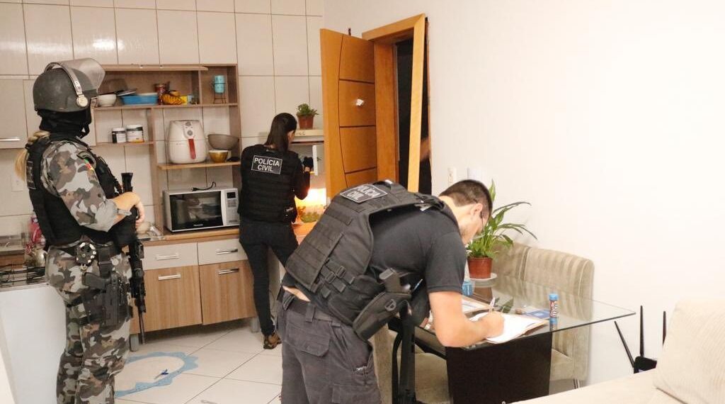 Campo Bom é alvo de operação contra o crime organizado; Polícia Civil cumpre mandados