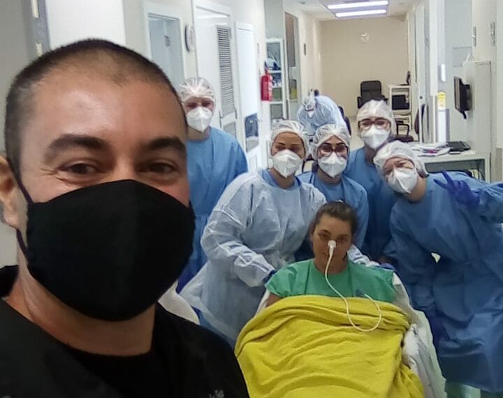 Casal relata experiência de nascimento prematuro do filho na UTI Covid no Hospital Sapiranga