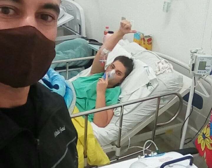 Casal relata experiência de nascimento prematuro do filho na UTI Covid no Hospital Sapiranga