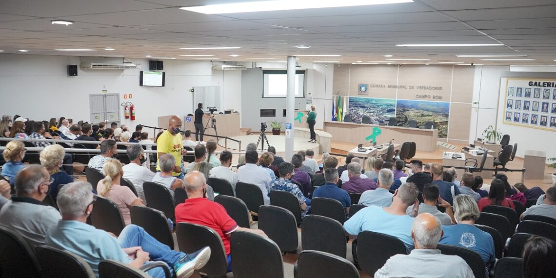 Prefeitura de Campo Bom realiza audiência pública para tratar do Plano Diretor