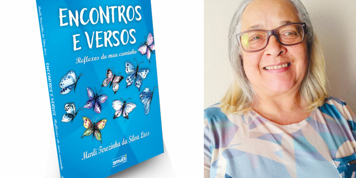 Acontece nesta segunda-feira a noite de autógrafos para “Encontros e Versos”, de Marli Loss