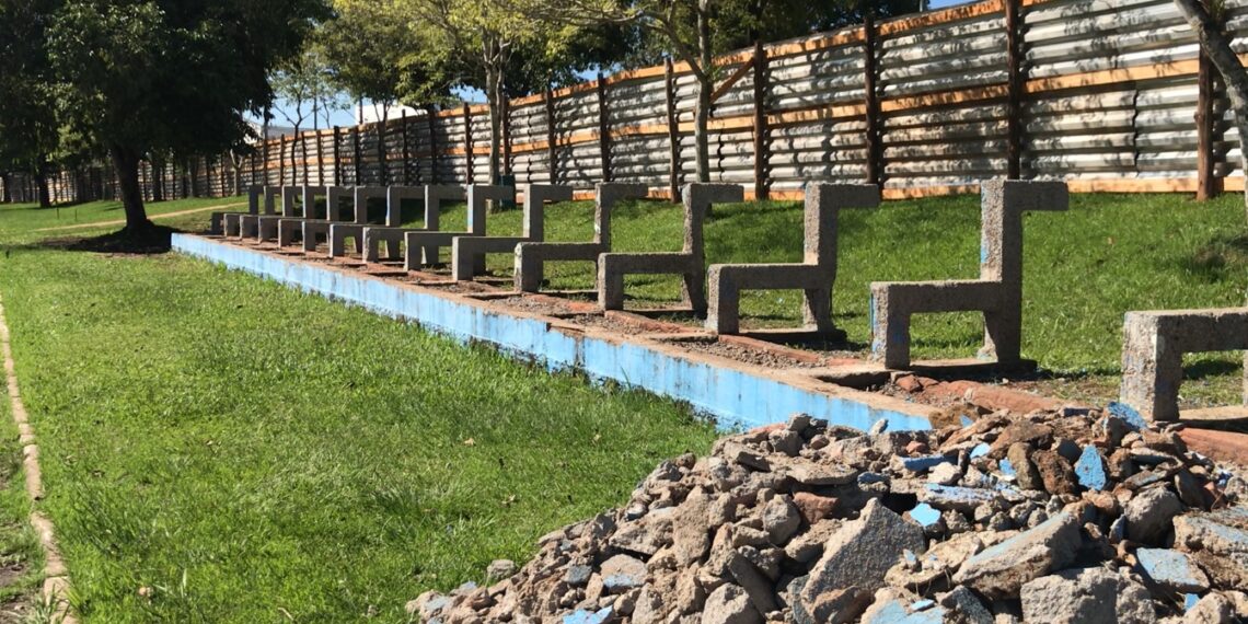 Campo Bom inicia as obras da reforma na pista atlética do Parcão