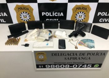 Cocaína avaliada em meio milhão é apreendida pela Polícia Civil de Sapiranga