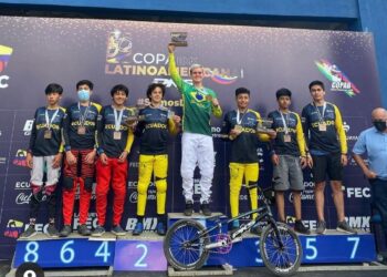 Sapiranguense conquista etapa da Copa Latino-Americana de Ciclismo BMX