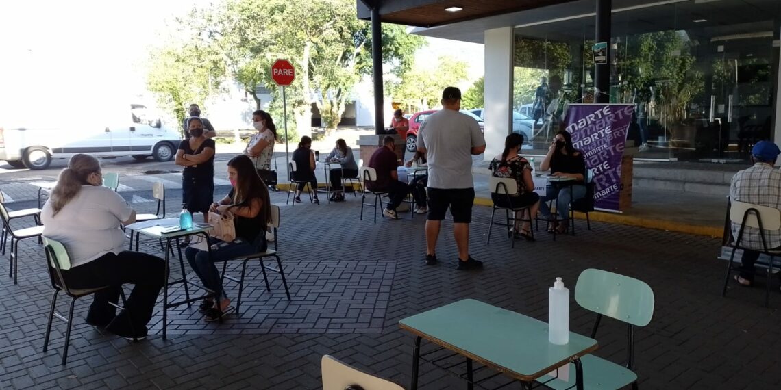 Feirão de emprego do Sine em Nova Hartz