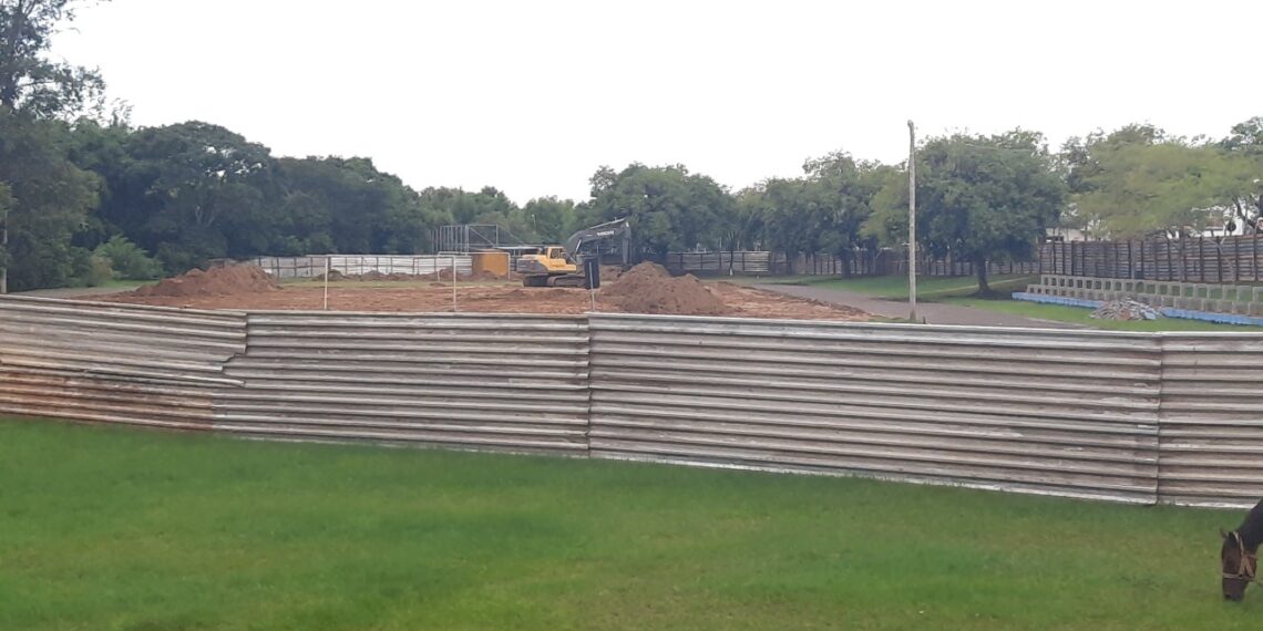 Campo Bom inicia as obras da reforma na pista atlética do Parcão