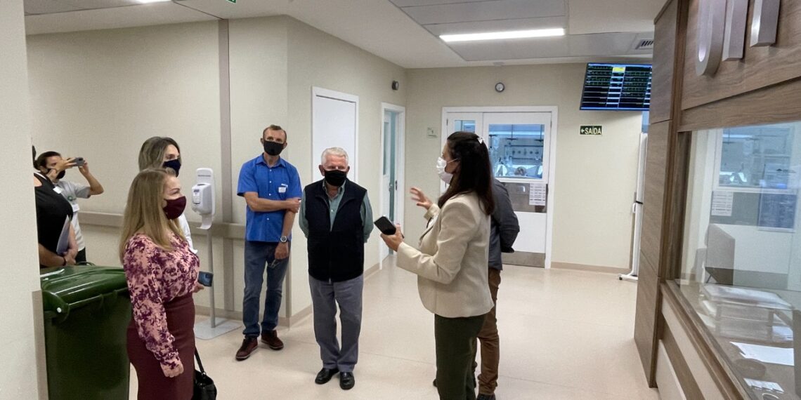 CDL Sapiranga visita no Hospital Sapiranga