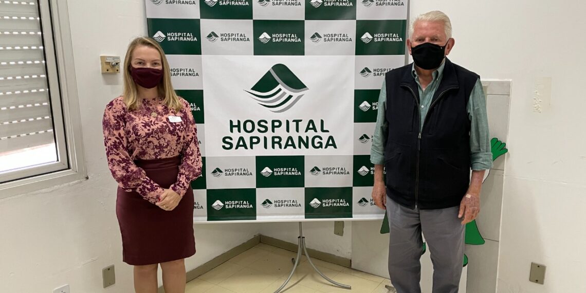 CDL Sapiranga visita no Hospital Sapiranga