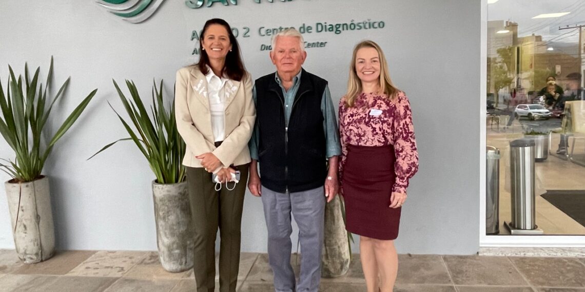 CDL Sapiranga visita no Hospital Sapiranga