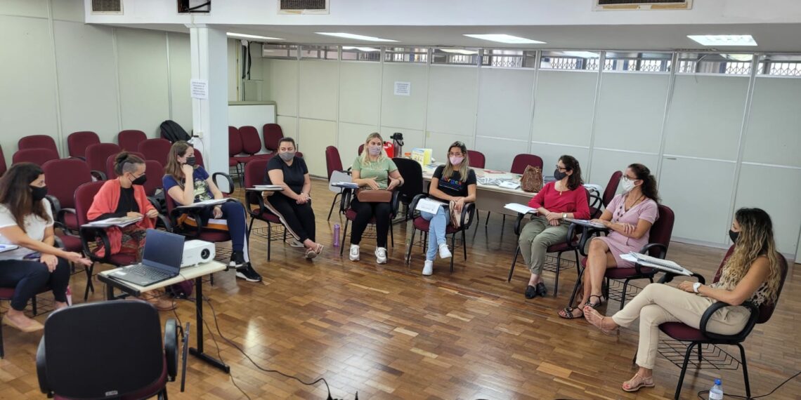 Professores de Campo Bom, de Português, Matemática e de 5º anos, têm encontros pedagógicos