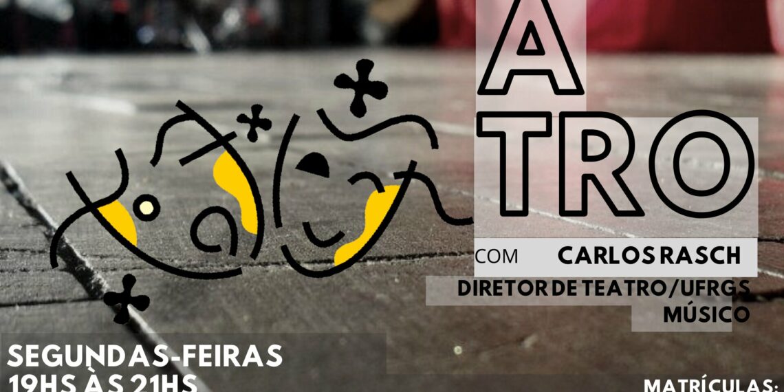 Campo Bom oferece oficinas de teatro de março a julho