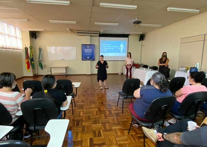 Servidores da rede de saúde de Sapiranga participam de capacitação