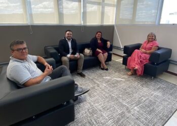 Prefeitura de Sapiranga recebe representantes do Estado para tratar sobre obras