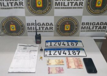 Procurado da Justiça é preso com carro clonado em Campo Bom