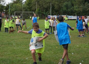 Esporte na Rua reúne cerca de 250 crianças campo-bonenses
