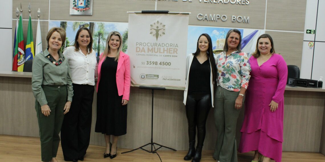 Legislativo de Campo Bom agora conta com a Procuradoria da Mulher