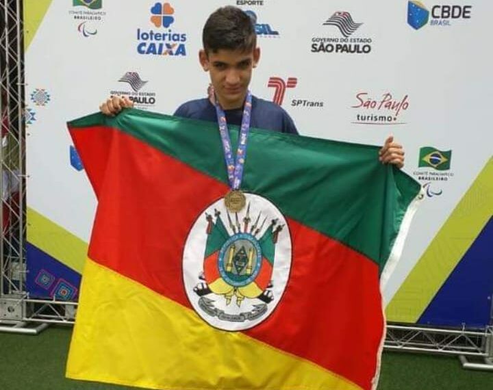 Sapiranguense participa do adulto de Paratletismo Brasileiro no mês de maio