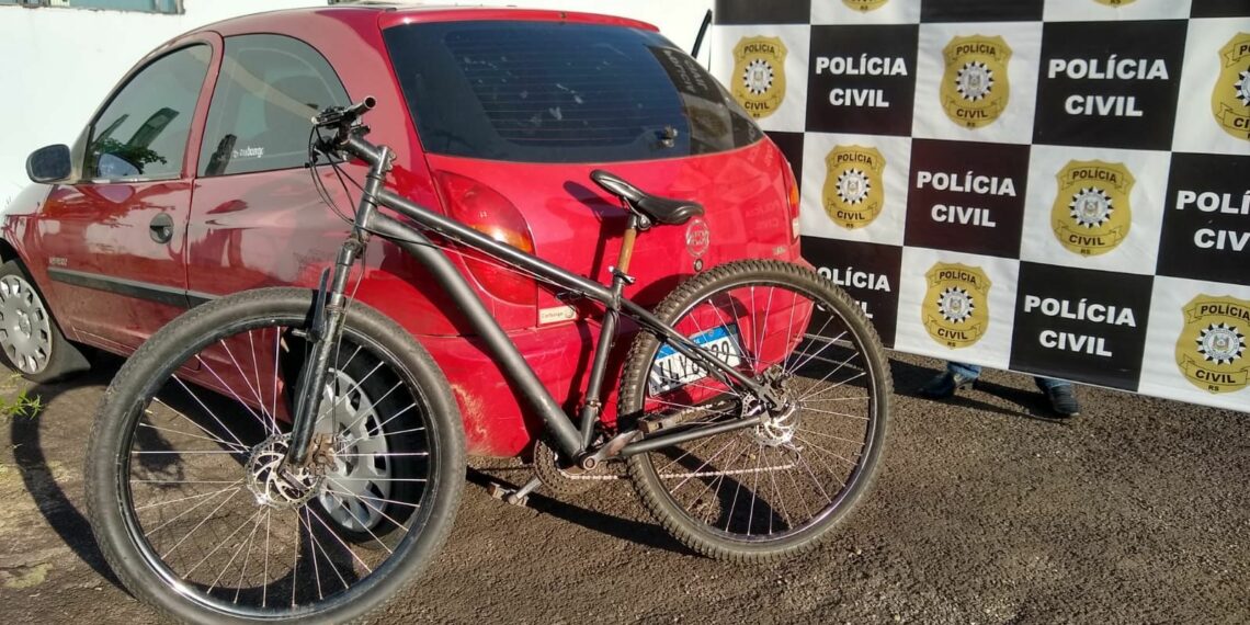 Autor de furto de bicicleta em Três Coroas é localizado pela polícia em Sapiranga