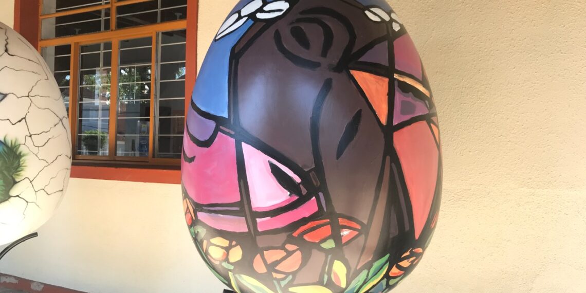 Sapiranga celebra o momento da Páscoa com decorações na cidade