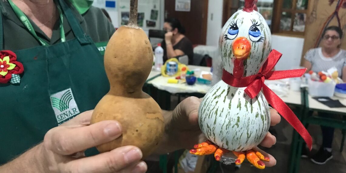 Cemeam realiza cursos de artesanato em porongos