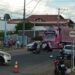Acidente entre motociclista e pedestre em Sapiranga