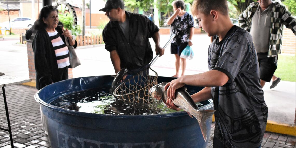 Feira do Peixe acontece em Nova Hartz