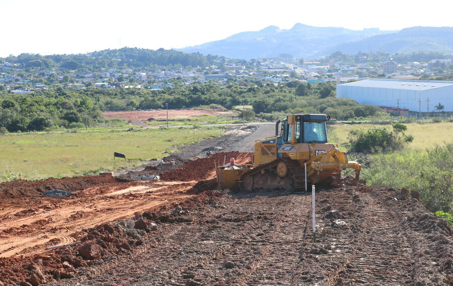 Obras do Complexo Industrial de Sapiranga estão 50% concluídas