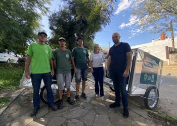 Mais dois carrinhos são entregues ao programa “Recicla Sapi” de Sapiranga