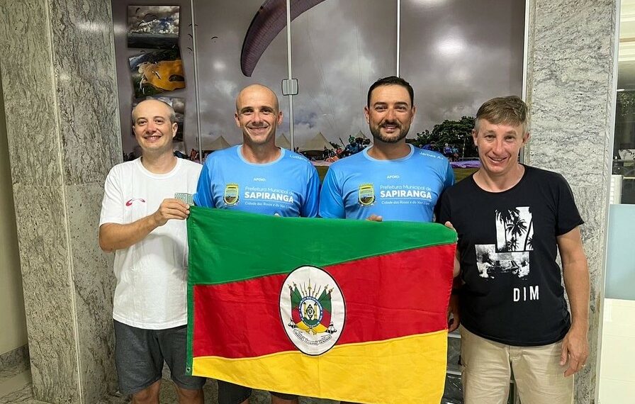 Atleta sapiranguense conquista vaga para a final do Mundial de Parapente